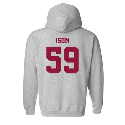 Henderson State - NCAA Football : Alexander Isom - Hooded Sweatshirt-1
