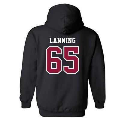 Henderson State - NCAA Football : Chase Lanning - Hooded Sweatshirt-1