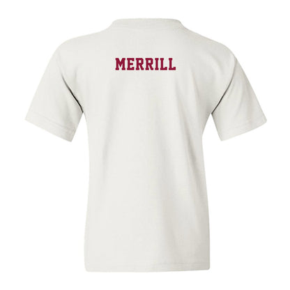 Henderson State - NCAA Women's Swimming & Diving : Elliana Merrill - Youth T-Shirt-1