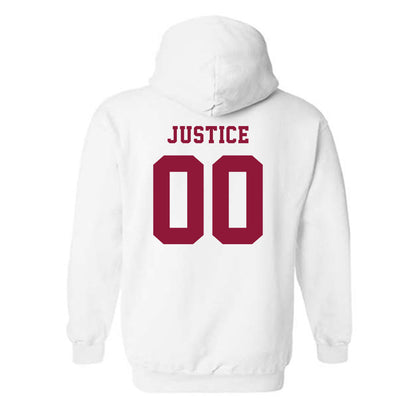 Henderson State - NCAA Football : Markavious Justice - Hooded Sweatshirt-1