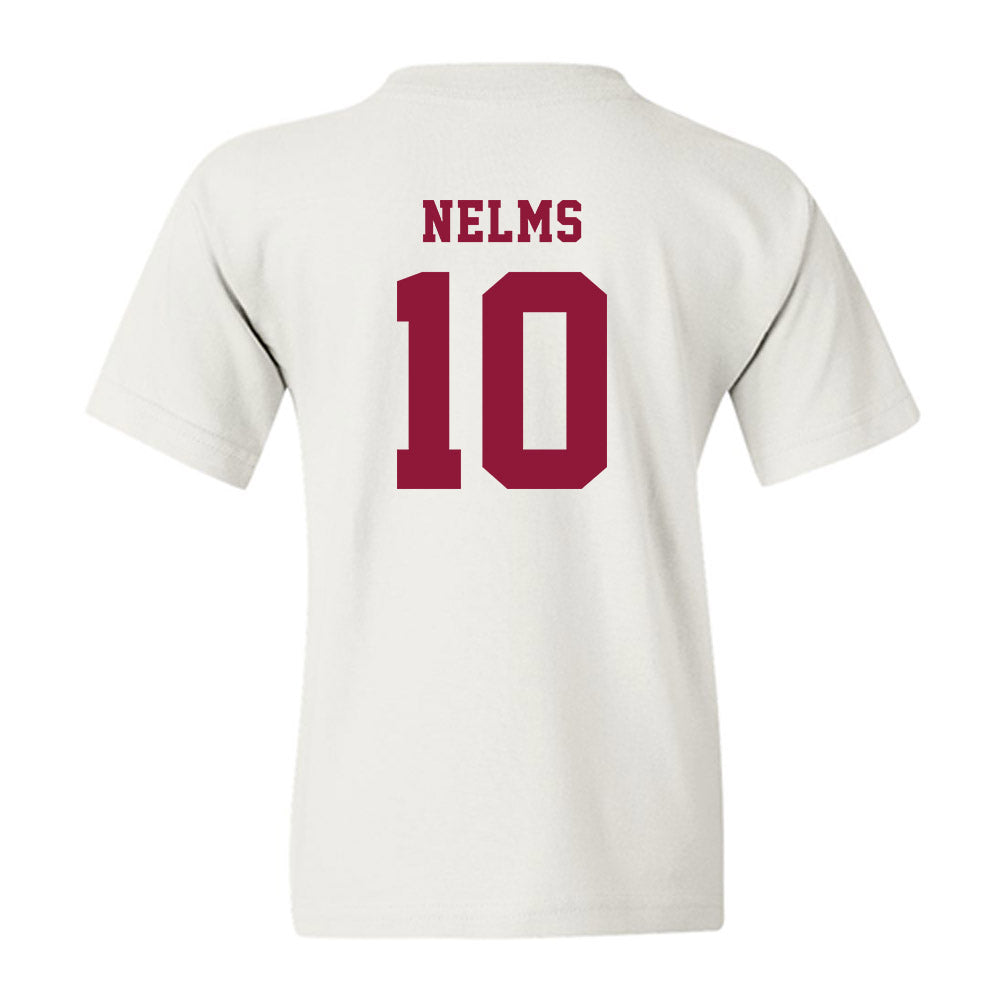 Henderson State - NCAA Men's Basketball : Hunter Nelms - Youth T-Shirt-1