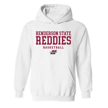 Henderson State - NCAA Men's Basketball : Hunter Nelms - Hooded Sweatshirt-0