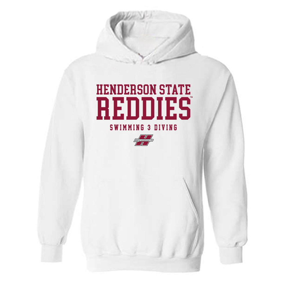 Henderson State - NCAA Women's Swimming & Diving : Elliana Merrill - Hooded Sweatshirt-0