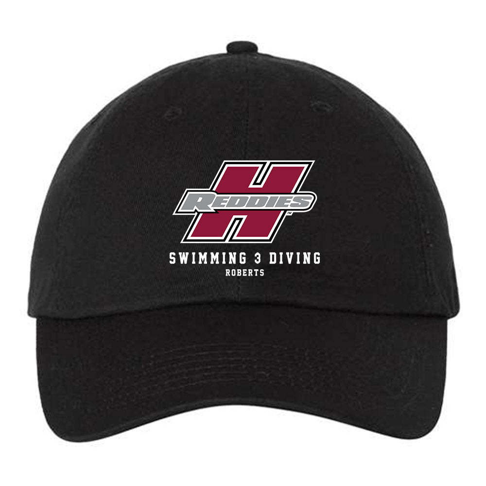 Henderson State - NCAA Women's Swimming & Diving : Raven Roberts - Dad Hat-0