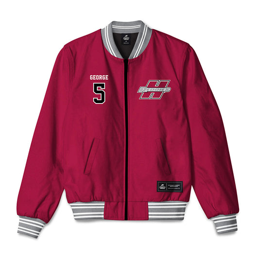Henderson State - NCAA Football : Elijah George - Bomber Jacket-0