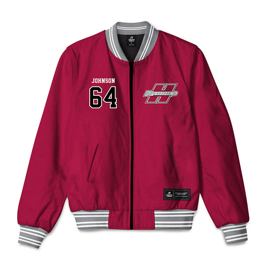Henderson State - NCAA Football : Brandon Johnson - Bomber Jacket-0