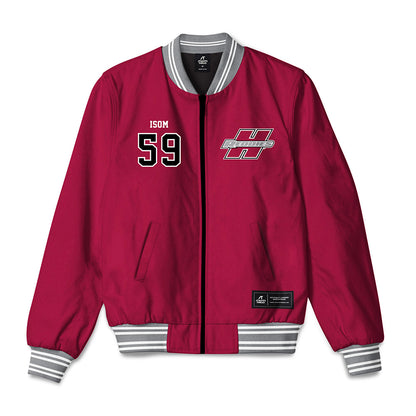Henderson State - NCAA Football : Alexander Isom - Bomber Jacket-0