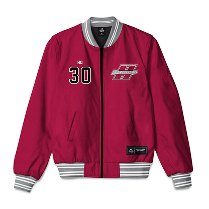 Henderson State - NCAA Football : David Ho - Bomber Jacket-0