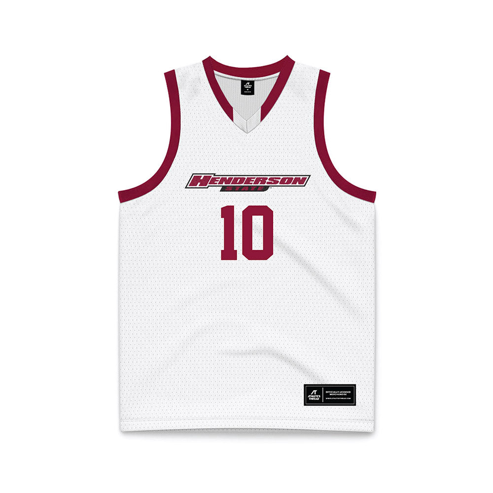 Henderson State - NCAA Men's Basketball : Hunter Nelms - Basketball Jersey-0