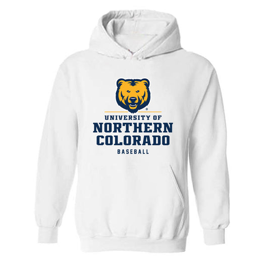 UNCO - NCAA Baseball : Brett Barber - Classic Shersey Hooded Sweatshirt-0