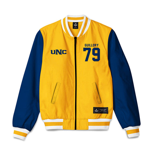 UNCO - NCAA Football : Andrias Guillory - Bomber Jacket-0