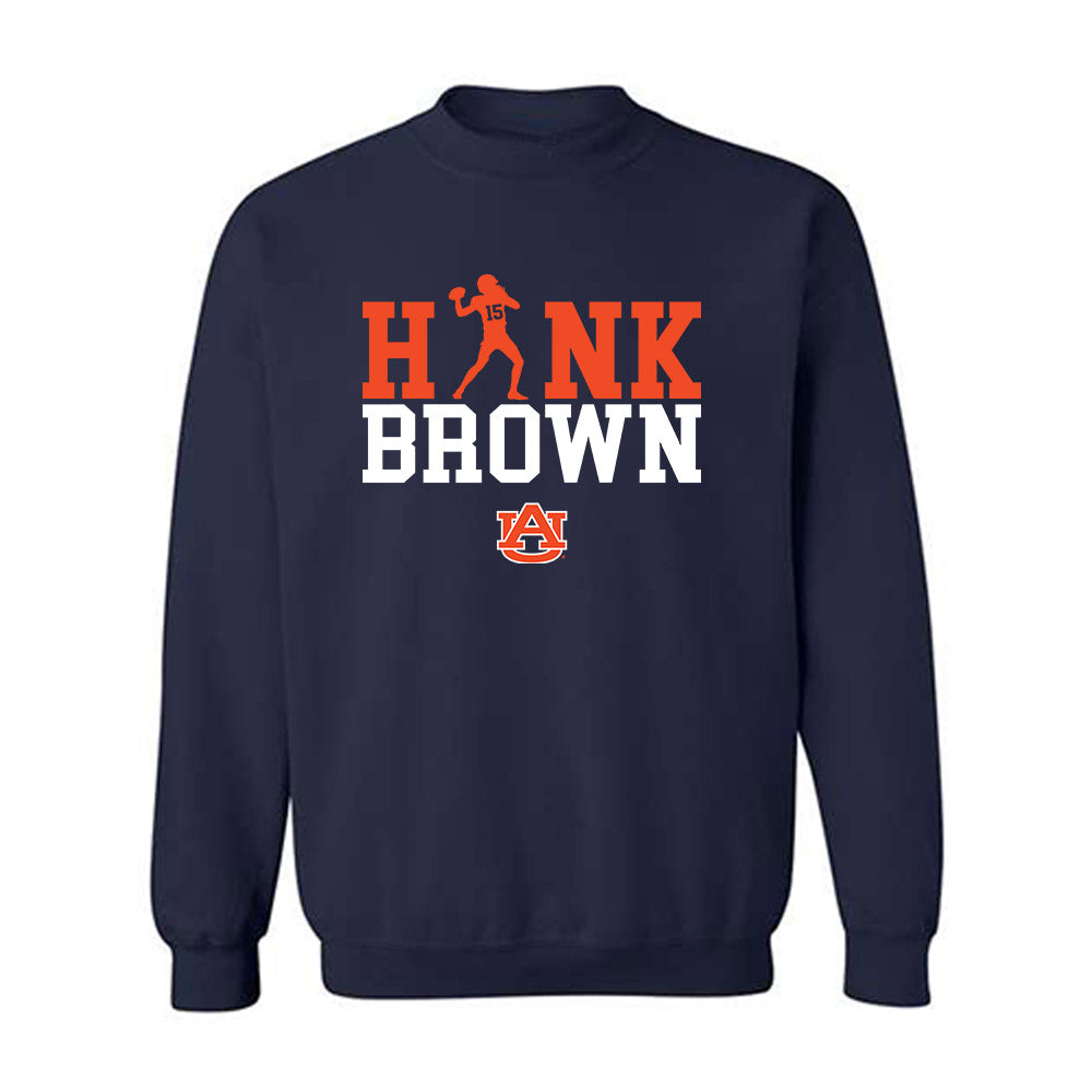 Auburn - NCAA Football : Hank Brown - Crewneck Sweatshirt