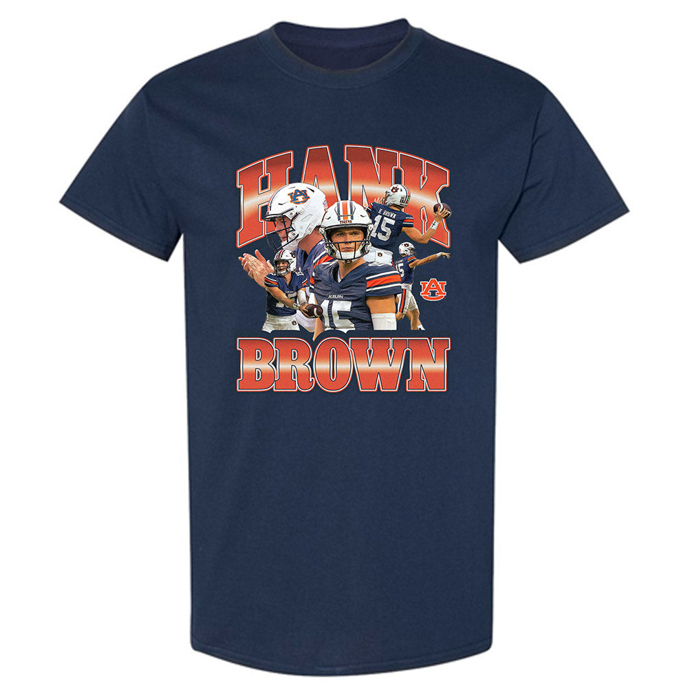 Auburn - NCAA Football : Hank Brown - Player Collage T-Shirt