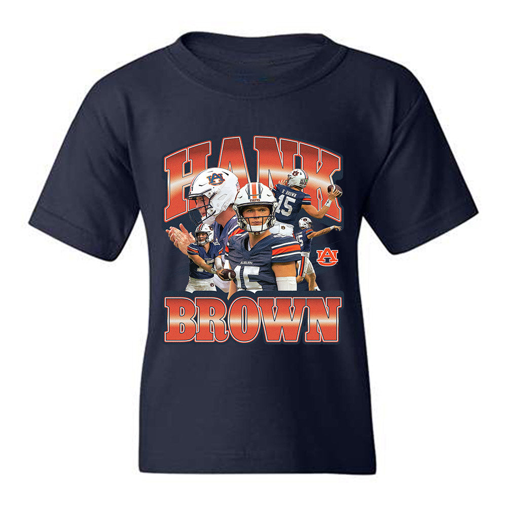 Auburn - NCAA Football : Hank Brown - Player Collage Youth T-Shirt