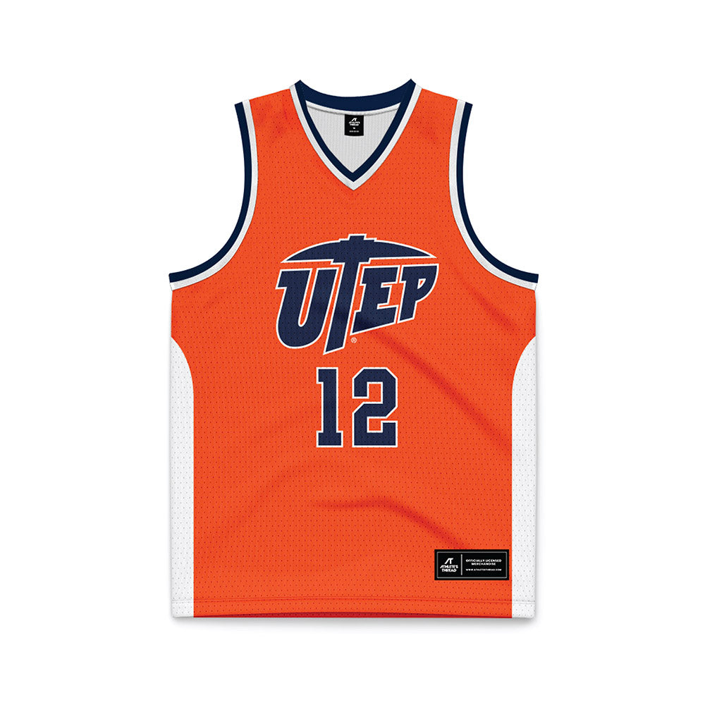 UTEP - Men's Basketball Legends : Stefon Jackson - Basketball Jersey-0