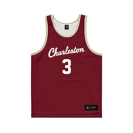 Charleston - NCAA Men's Basketball : Mister Dean - Basketball Jersey-0