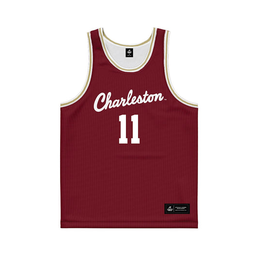 Charleston - NCAA Men's Basketball : Chol Machot - Basketball Jersey-0