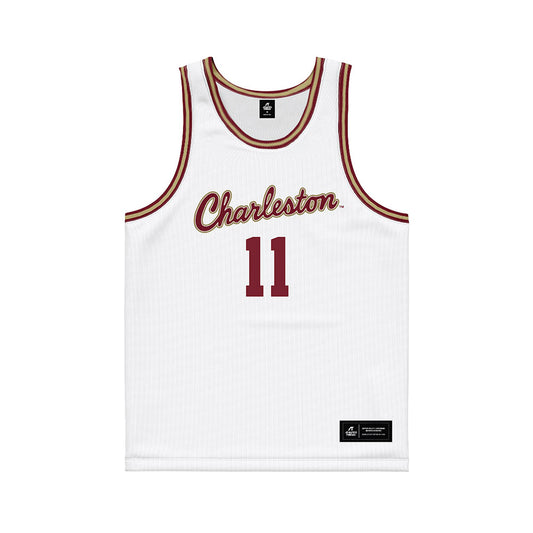 Charleston - NCAA Men's Basketball : Ryan Larson - Basketball Jersey