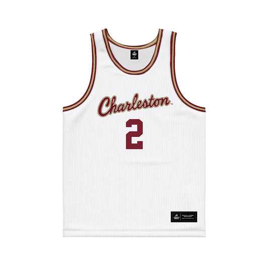 Charleston - NCAA Men's Basketball : Colby Duggan - Basketball Jersey-0