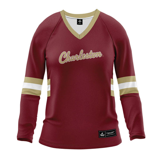 Charleston - NCAA Equestrian : Camryn Bell - Volleyball Jersey-0