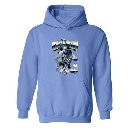 UNC - NCAA Women's Field Hockey : Ciana Riccardo - Player Collage Hooded Sweatshirt-0