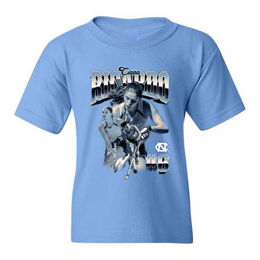 UNC - NCAA Women's Field Hockey : Ciana Riccardo - Player Collage Youth T-Shirt-0