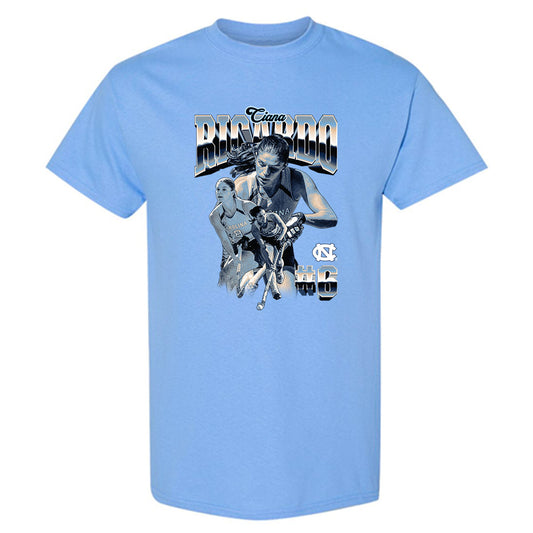 UNC - NCAA Women's Field Hockey : Ciana Riccardo - Player Collage T-Shirt-0