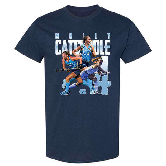 UNC - NCAA Women's Field Hockey : Molly Catchpole - Player Collage T-Shirt-0