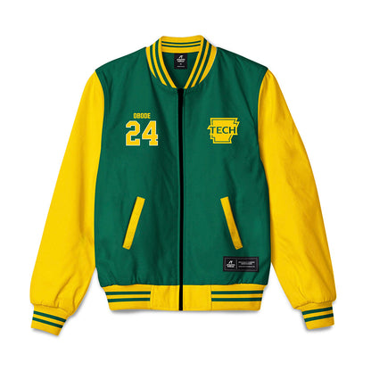 ATU - NCAA Men's Basketball : Albright Obode - Bomber Jacket-0