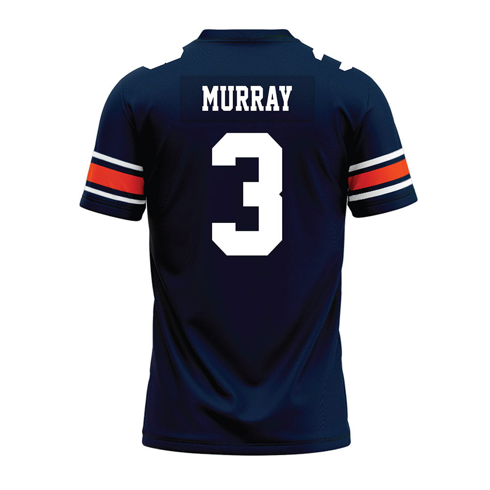 Auburn - NCAA Football : Chris Murray - Navy Premium Football Jersey-1