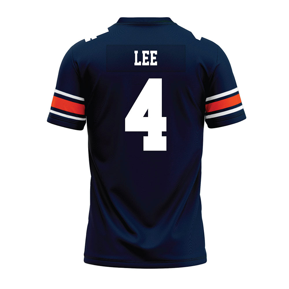 Auburn - NCAA Football : Kayin Lee - Navy Youth Premium Football Jersey