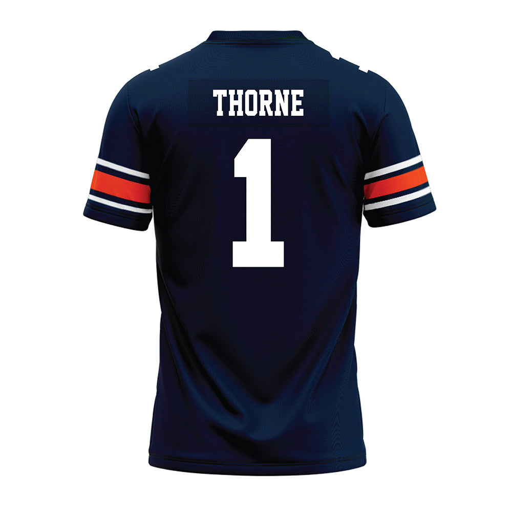 Auburn - NCAA Football : Payton Thorne - Navy Youth Premium Football Jersey