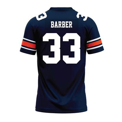 Auburn - NCAA Football : D'Angelo Barber - Navy Youth Premium Football Jersey