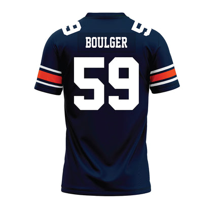 Auburn - NCAA Football : Isaac Boulger - Navy Youth Premium Football Jersey