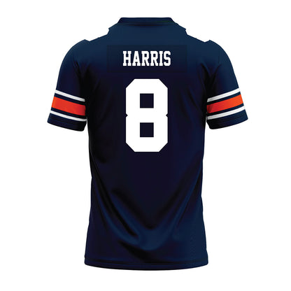 Auburn - NCAA Football : Kaleb Harris - Navy Premium Football Jersey-1