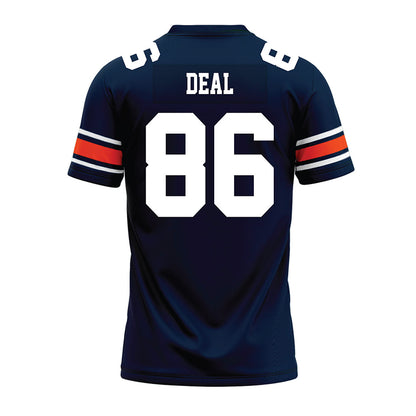 Auburn - NCAA Football : Luke Deal - Navy Youth Premium Football Jersey