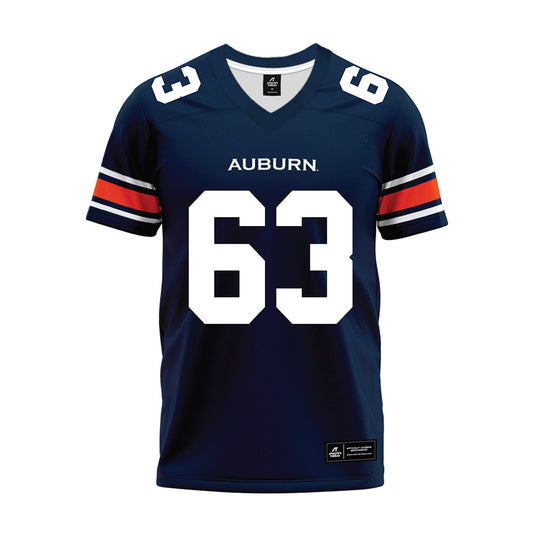 Auburn - NCAA Football : Jaden Muskrat - Navy Youth Premium Football Jersey