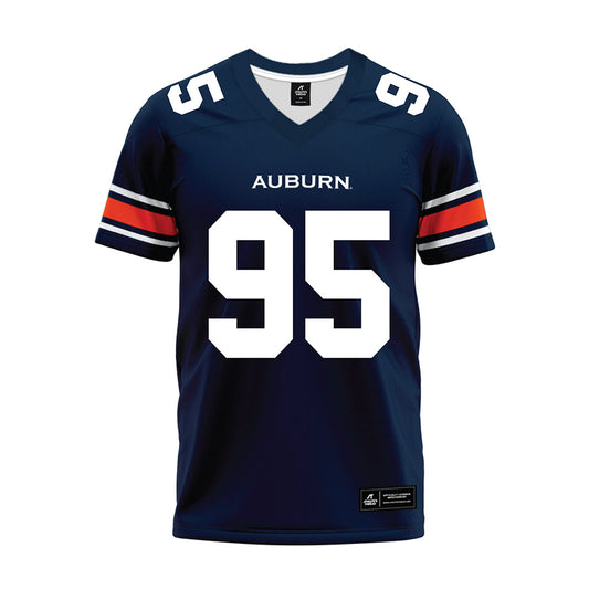 Auburn - NCAA Football : Jourdin Crawford - Navy Premium Football Jersey-0