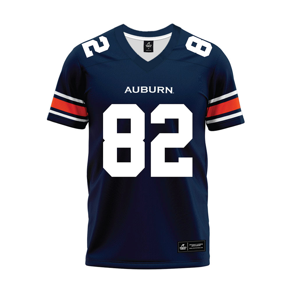 Auburn - NCAA Football : Jake Kruse - Navy Youth Premium Football Jersey