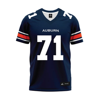 Auburn - NCAA Football : Dylan Senda - Navy Youth Premium Football Jersey