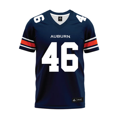 Auburn - NCAA Football : Keaton McNutt - Navy Youth Premium Football Jersey