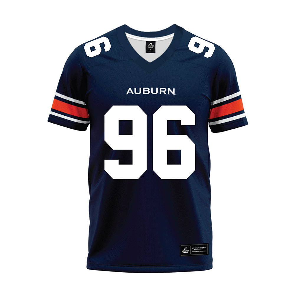 Auburn - NCAA Football : Philip Blidi - Navy Youth Premium Football Jersey