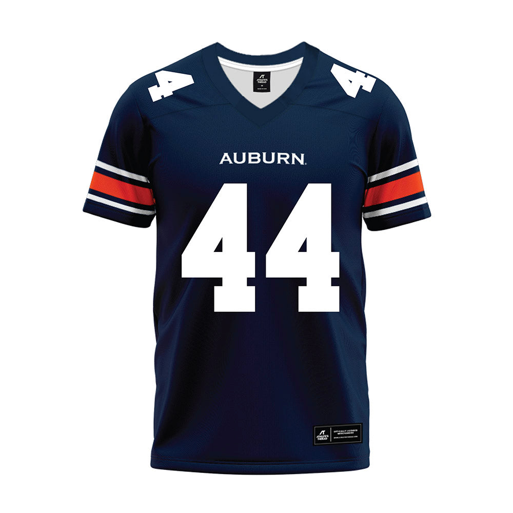 Auburn - NCAA Football : Reed Hughes - Navy Youth Premium Football Jersey