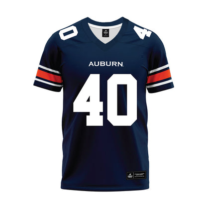 Auburn - NCAA Football : Jake White - Navy Youth Premium Football Jersey