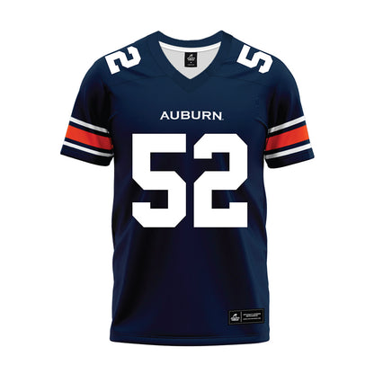 Auburn - NCAA Football : William Grier McDuffie - Navy Youth Premium Football Jersey