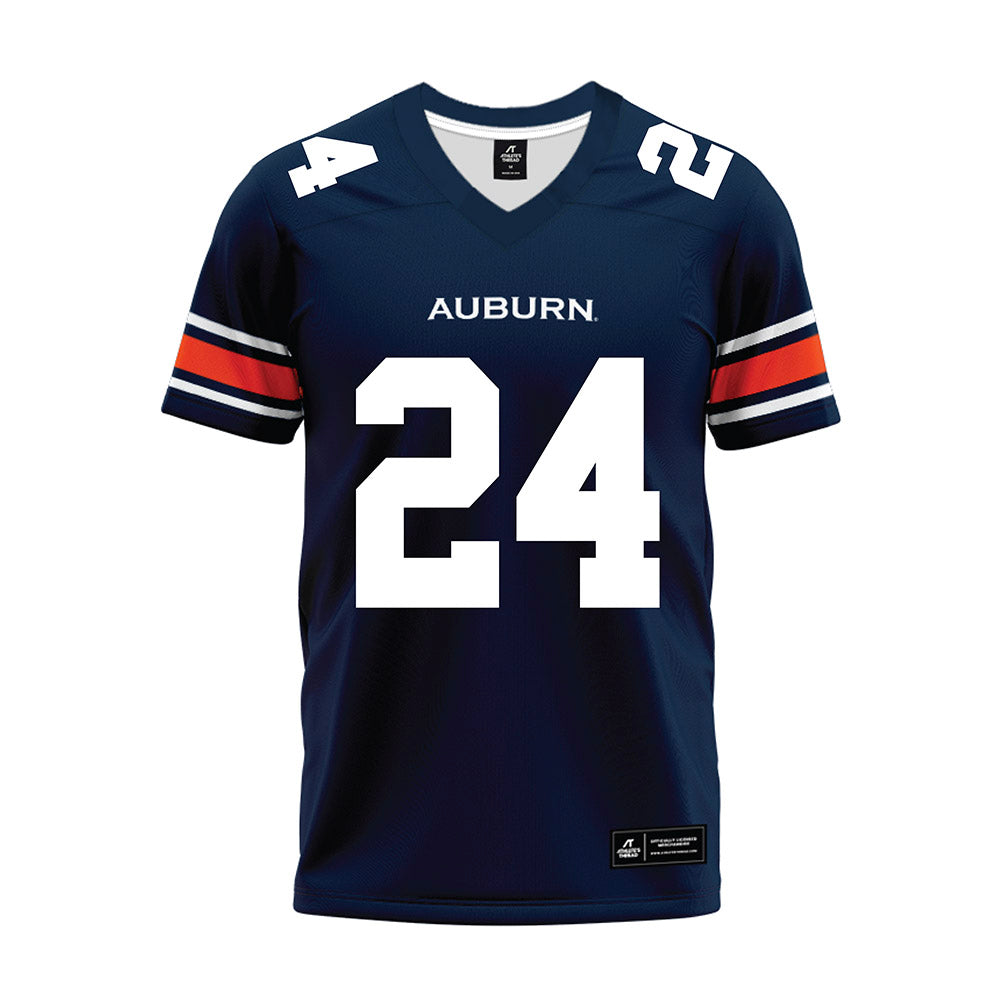 Auburn - NCAA Football : Keyron Crawford - Navy Youth Premium Football Jersey