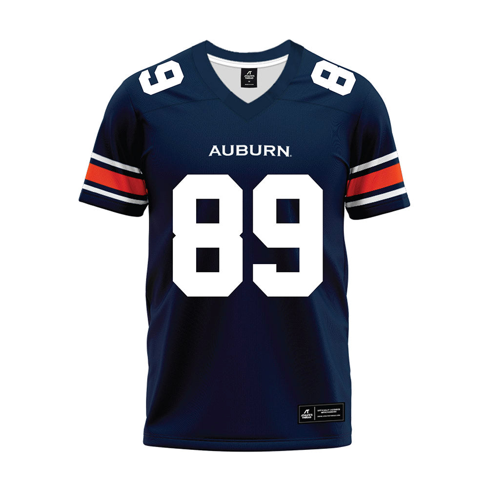 Auburn - NCAA Football : Dylan Gentry - Navy Youth Premium Football Jersey