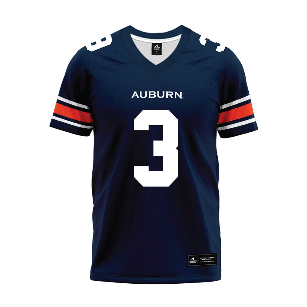 Auburn - NCAA Football : Laquan Robinson - Navy Youth Premium Football Jersey