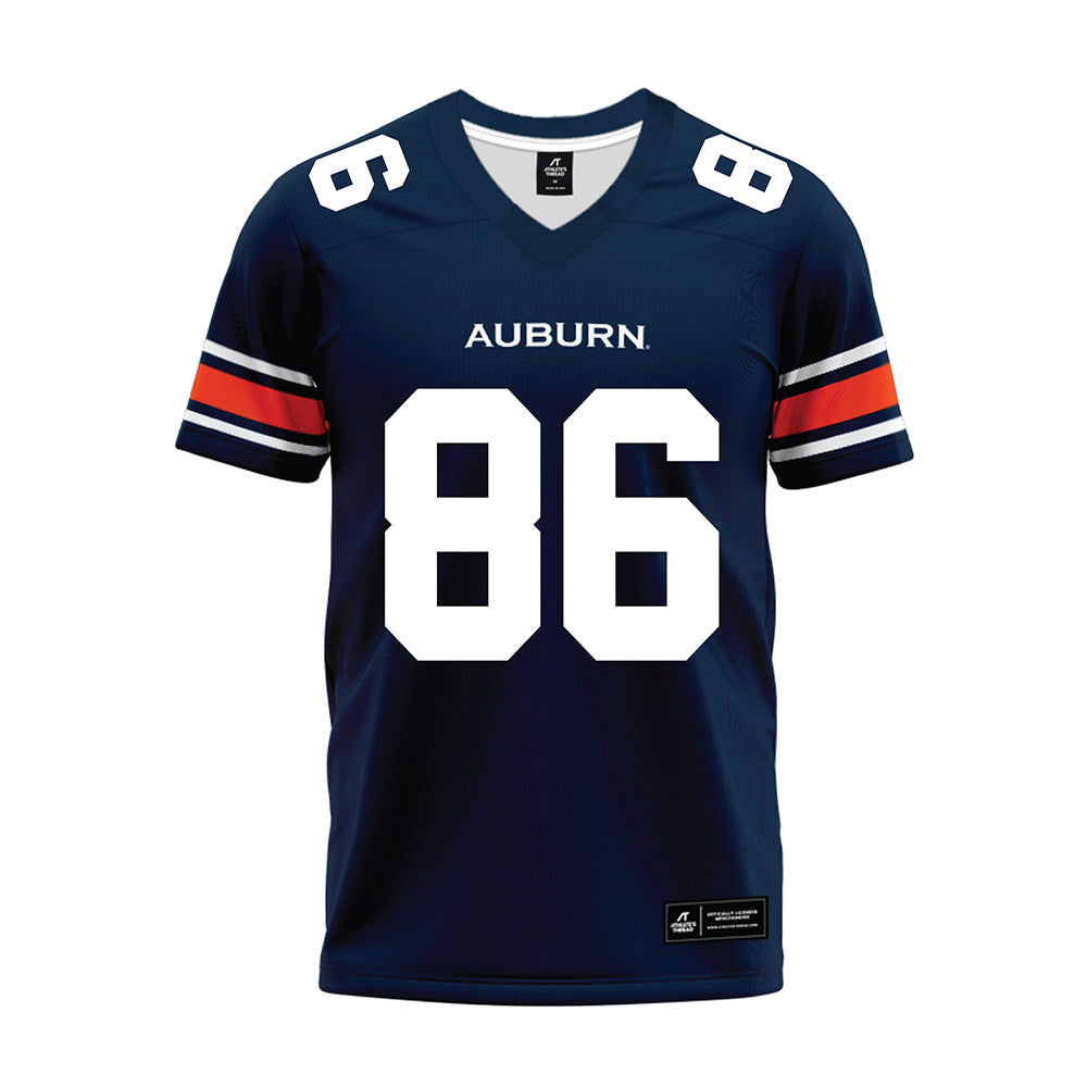 Auburn - NCAA Football : Luke Deal - Navy Youth Premium Football Jersey