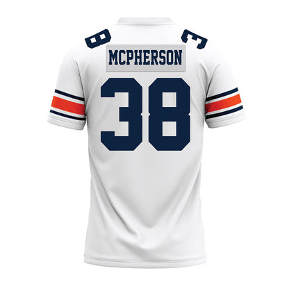 Auburn - NCAA Football : Alex McPherson - White Youth Premium Football Jersey